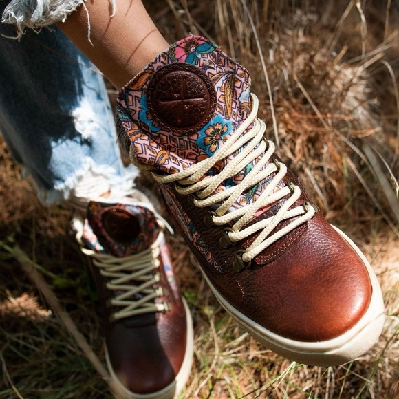 Inkkas Kali Camping Boot | High-Top Leather Lace-up Boot Size 10 - Picture 2 of 15